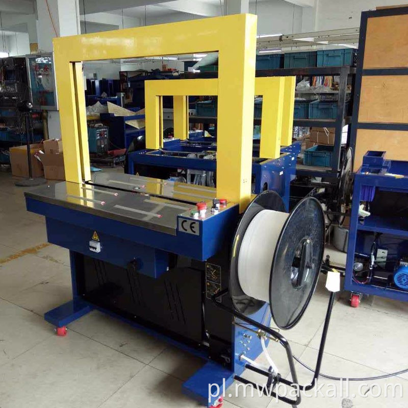 W pełni automatyczna okleiniarka do palet PP / PET